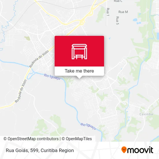 Rua Goiás, 599 map
