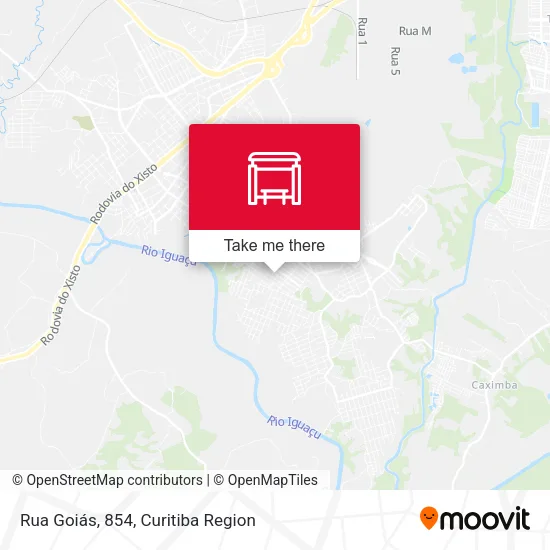 Rua Goiás, 854 map