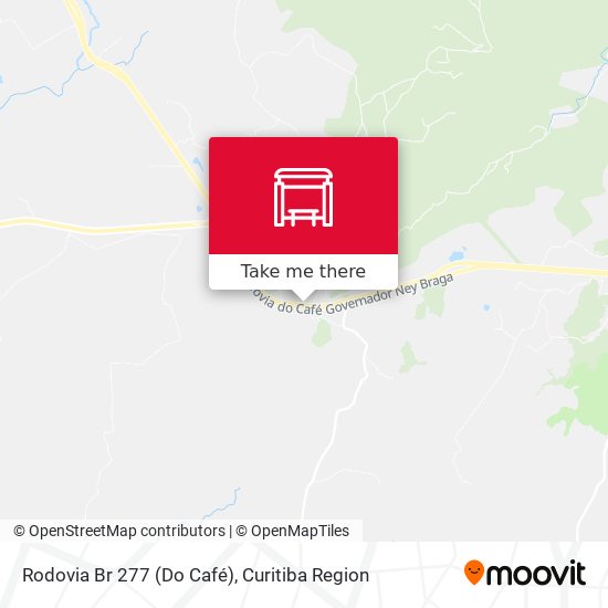 Rodovia Br 277 (Do Café) map