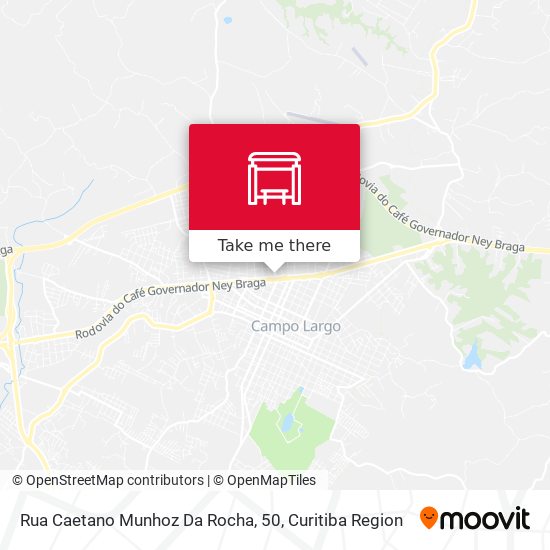 Mapa Rua Caetano Munhoz Da Rocha, 50