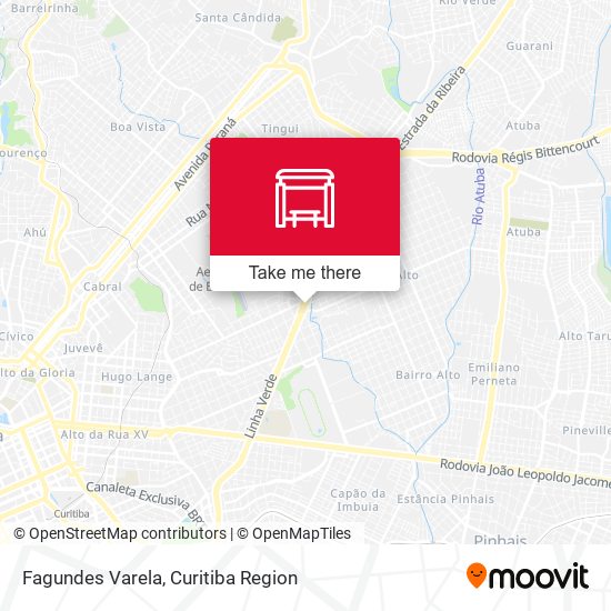 Mapa Fagundes Varela