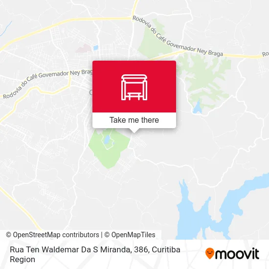 Rua Ten Waldemar Da S Miranda, 386 map