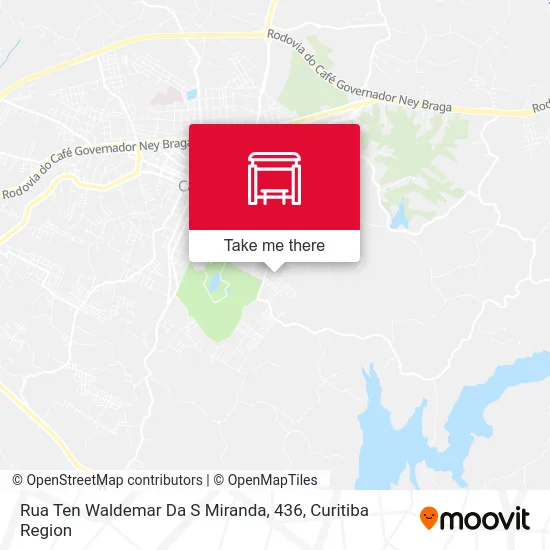 Rua Ten Waldemar Da S Miranda, 436 map