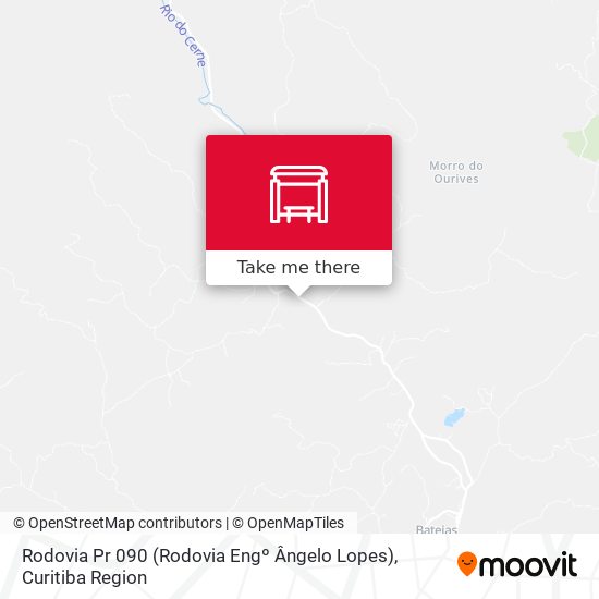 Rodovia Pr 090 (Rodovia Engº Ângelo Lopes) map