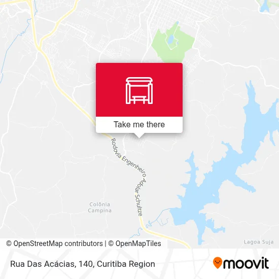 Rua Das Acácias, 140 map