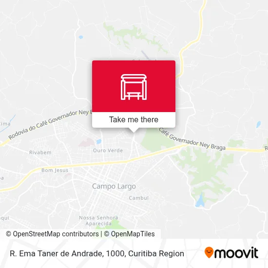 R. Ema Taner de Andrade, 1000 map