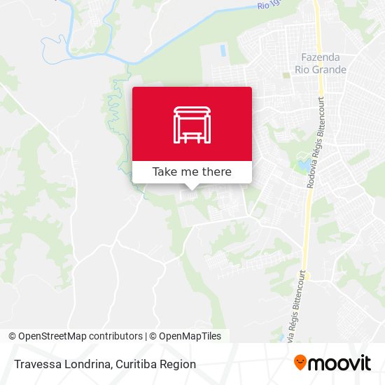 Travessa Londrina map