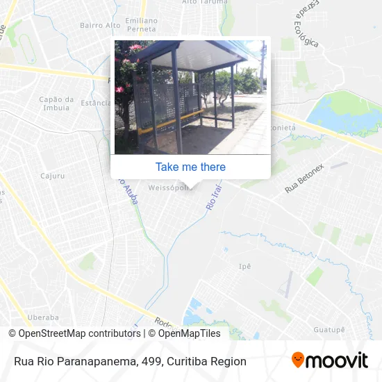 Rua Rio Paranapanema, 499 map