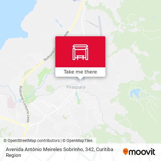 Mapa Avenida Antônio Meireles Sobrinho, 342