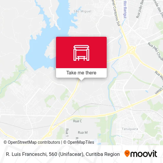 R. Luís Franceschi, 560 (Unifacear) map