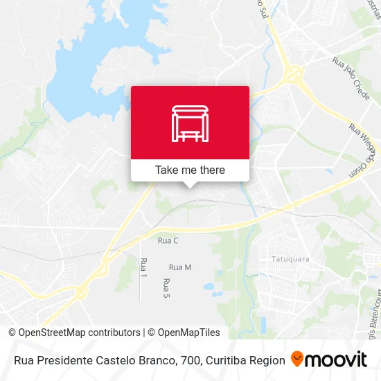 Rua Presidente Castelo Branco, 700 map