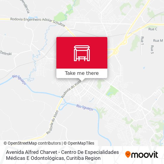 Avenida Alfred Charvet - Centro De Especialidades Médicas E Odontológicas map