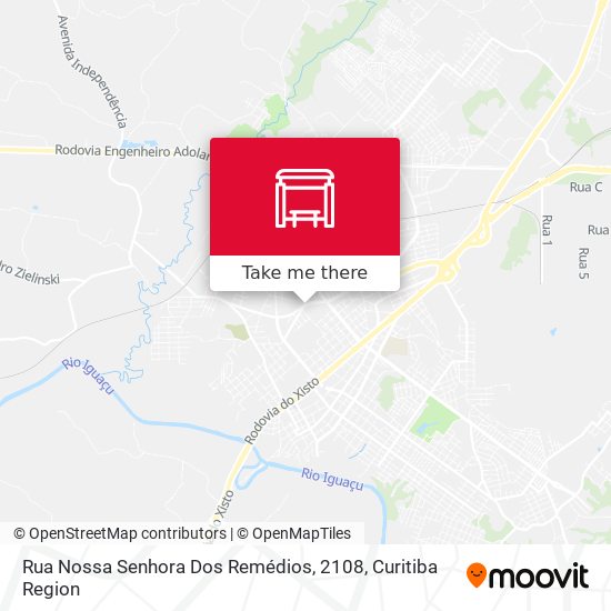 Mapa Rua Nossa Senhora Dos Remédios, 2108