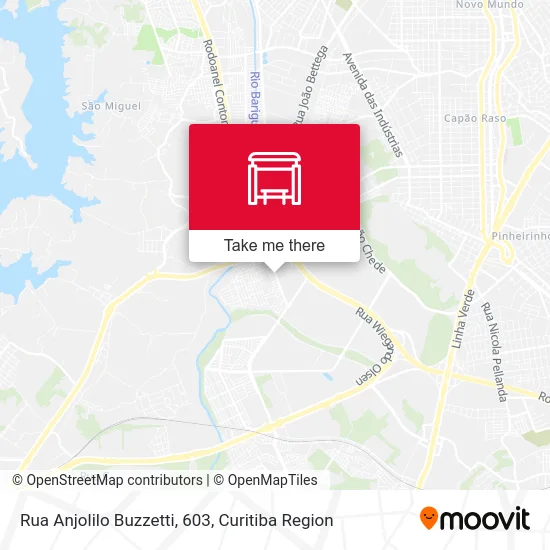 Rua Anjolilo Buzzetti, 603 map