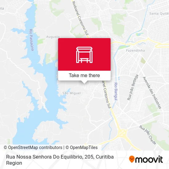 Rua Nossa Senhora Do Equilíbrio, 205 map