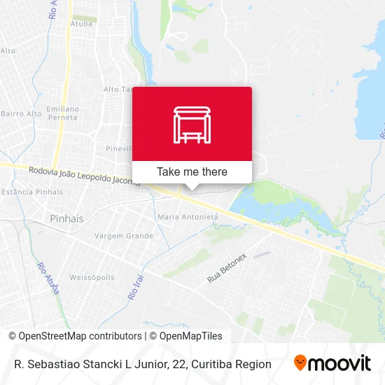 R. Sebastiao Stancki L Junior, 22 map