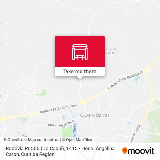 Rodovia Pr 506 (Do Caqui), 1415 - Hosp. Angelina Caron map