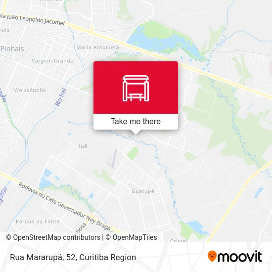 Rua Mararupá, 52 map