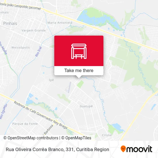 Rua Oliveira Corrêa Branco, 331 map