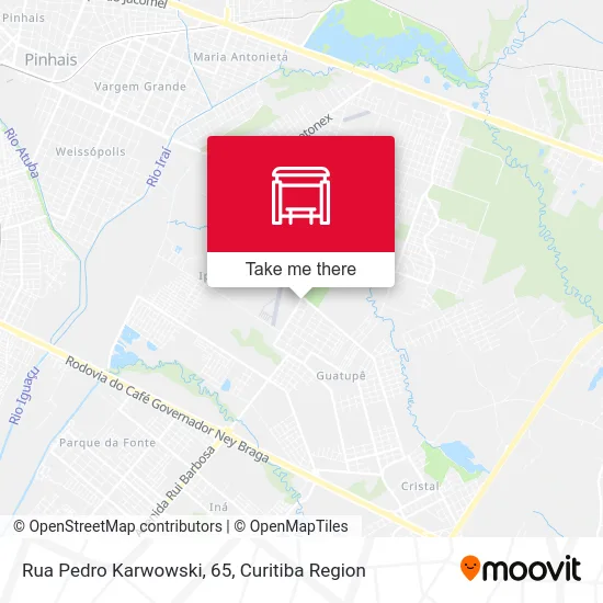 Rua Pedro Karwowski, 65 map