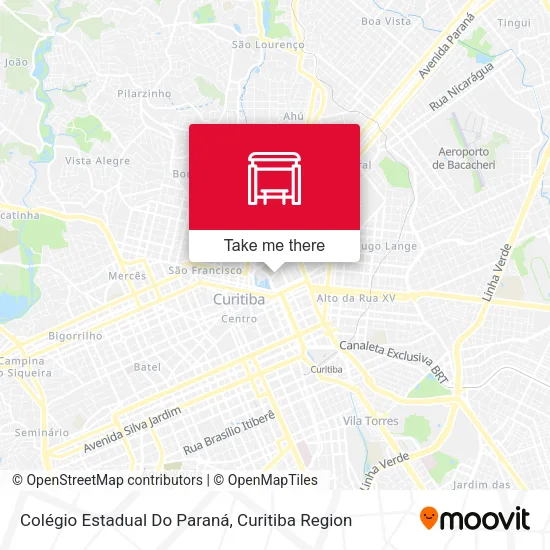 Colégio Estadual Do Paraná map