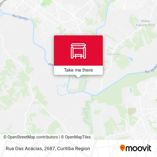 Rua Das Acácias, 2687 map