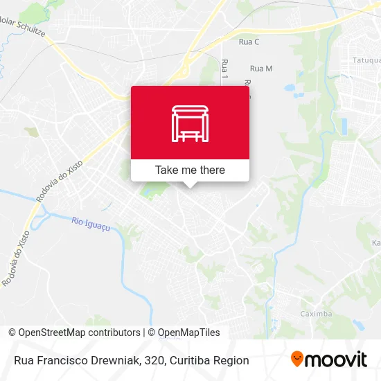 Rua Francisco Drewniak, 320 map