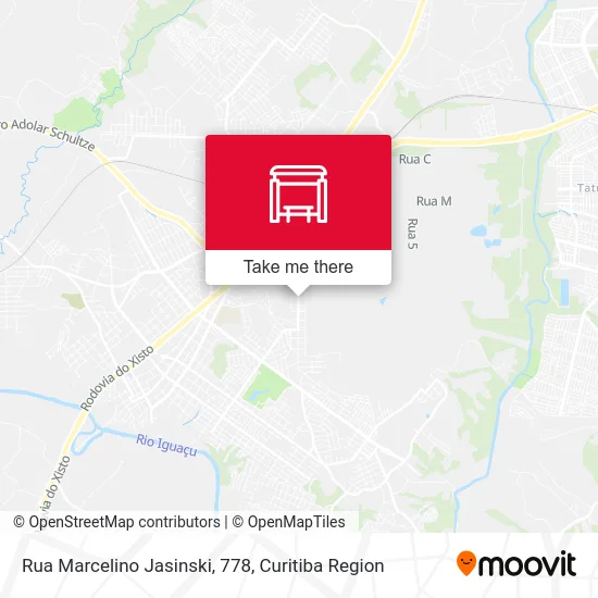 Rua Marcelino Jasinski, 778 map
