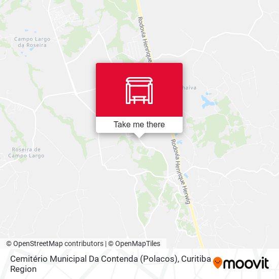 Cemitério Municipal Da Contenda (Polacos) map