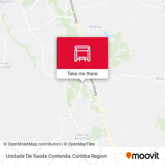 Unidade De Saúde Contenda map