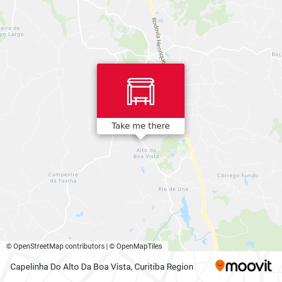 Capelinha Do Alto Da Boa Vista map
