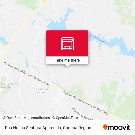 Rua Nossa Senhora Aparecida map