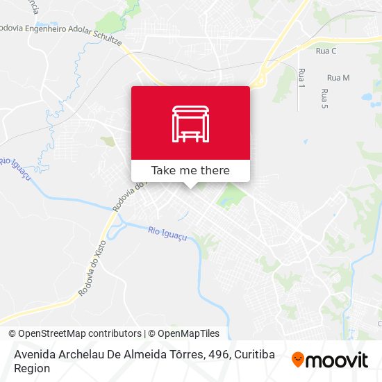 Mapa Avenida Archelau De Almeida Tôrres, 496
