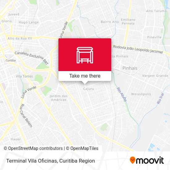 Terminal Vila Oficinas map