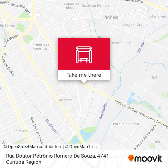 Mapa Rua Doutor Petrônio Romero De Souza, 4741