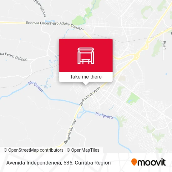 Avenida Independência, 535 map