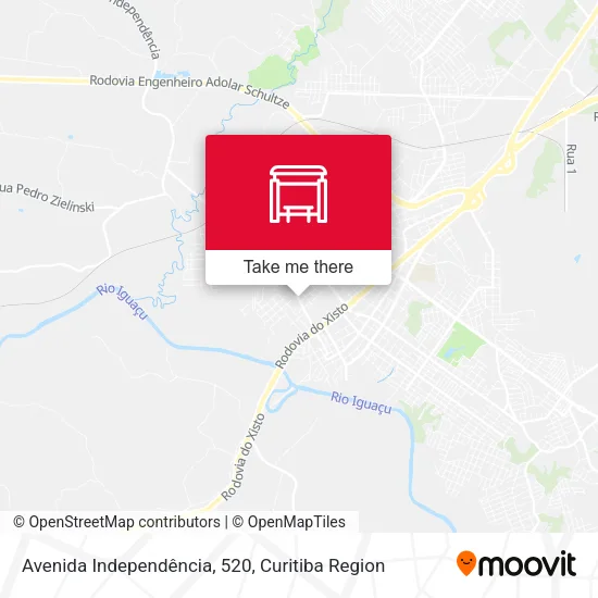 Avenida Independência, 520 map