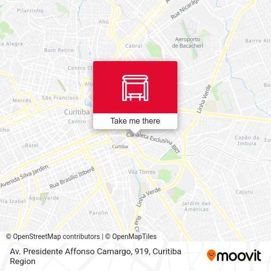Av. Presidente Affonso Camargo, 919 map