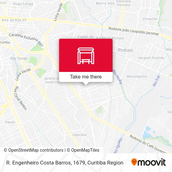 R. Engenheiro Costa Barros, 1679 map