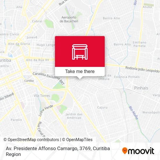 Av. Presidente Affonso Camargo, 3769 map