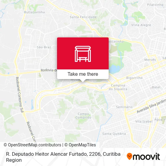 R. Deputado Heitor Alencar Furtado, 2206 map