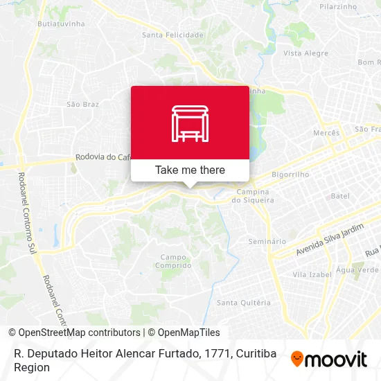 R. Deputado Heitor Alencar Furtado, 1771 map