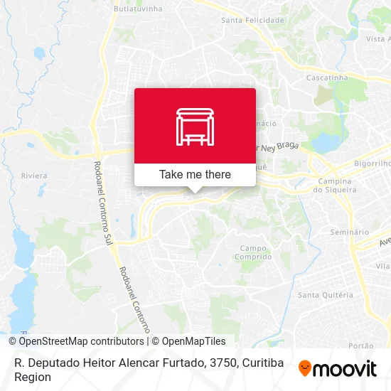 R. Deputado Heitor Alencar Furtado, 3750 map