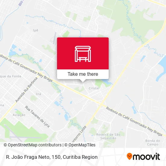 R. João Fraga Neto, 150 map