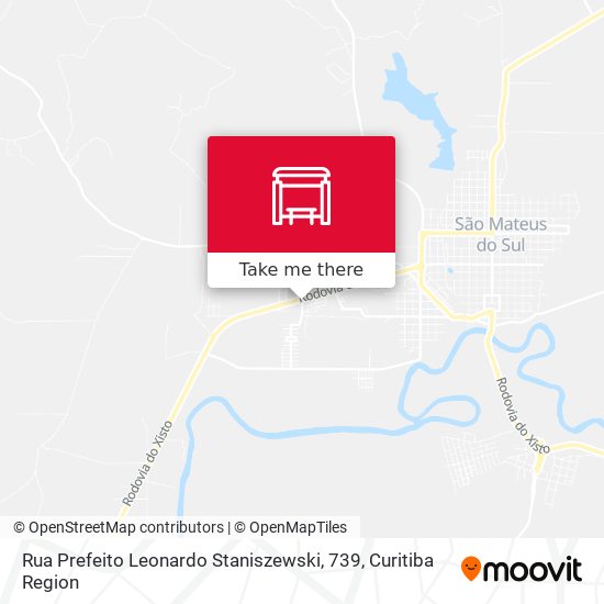 Rua Prefeito Leonardo Staniszewski, 739 map