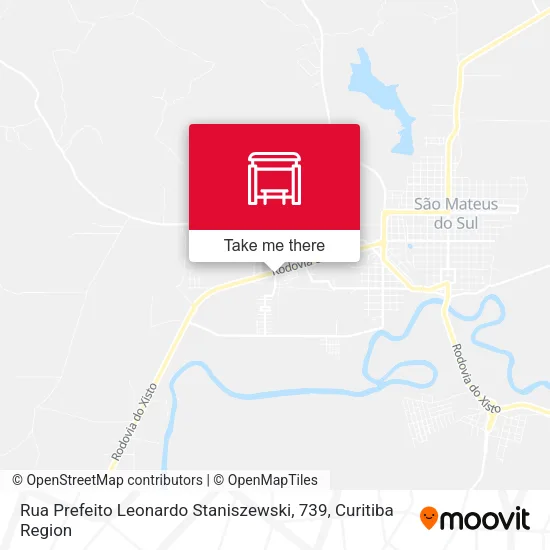 Rua Prefeito Leonardo Staniszewski, 739 map