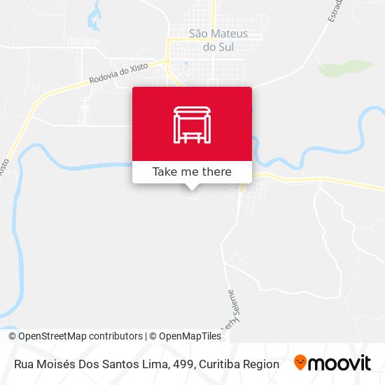 Rua Moisés Dos Santos Lima, 499 map
