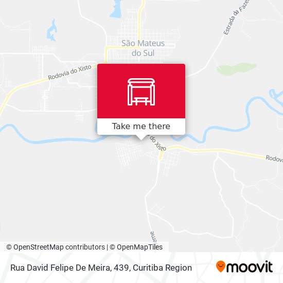 Rua David Felipe De Meira, 439 map