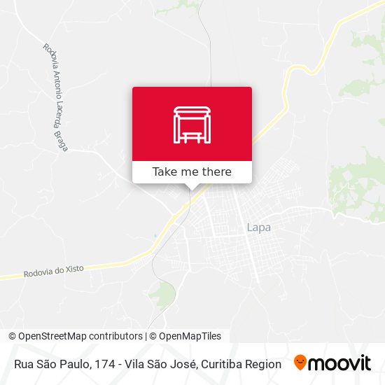 Rua São Paulo, 174 - Vila São José map