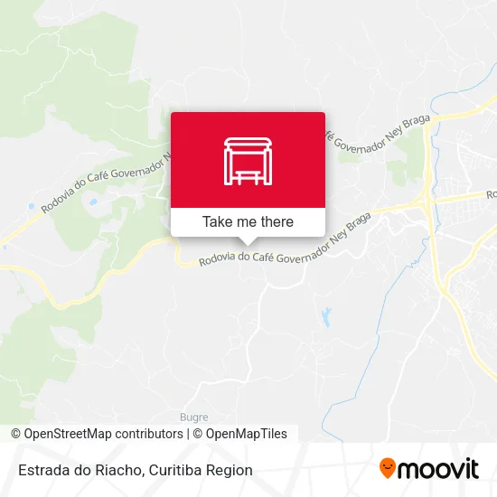 Estrada do Riacho map